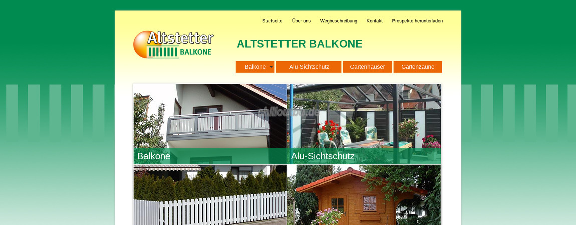 Klaus Altstetter - Altstetter Balkone